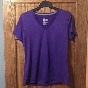 Nike dri fit short sleeve top